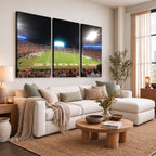 Dooley Stadium Wall Art, Sports Arena Panoramic Canvas