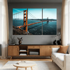 Golden Gate Bridge Wall Art Canvas Print | San Francisco Landmark Photography