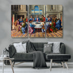 The Last Supper Multi Panel Canvas Wall Art