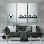 Newton's Cradle Wall Art Canvas Print | Framed Newton Cradle Wall Art