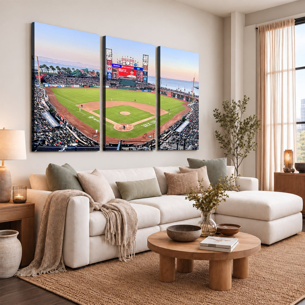 San Francisco Giants Baseball Team Print, Oracle Park