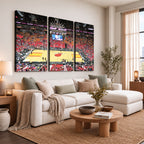 Miami Heat Basketball Team Print Wall Art, Kaseya Center