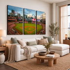 St. Louis Cardinals Baseball Team Print, Busch Stadium Wall Art, Framed and Ready to Hang