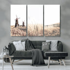 Farm Prints, Set of 6 Farmhouse Wall Art Canvas, Country House Decor
