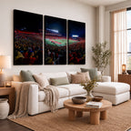 Rutgers Scarlet Knights Football Team Print, SHI Stadium, Framed and Ready to Hang