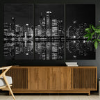 Chicago Wall Art Canvas Print