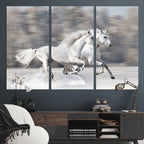 The White Horses Wall Art, Framed White Horses Wall Art