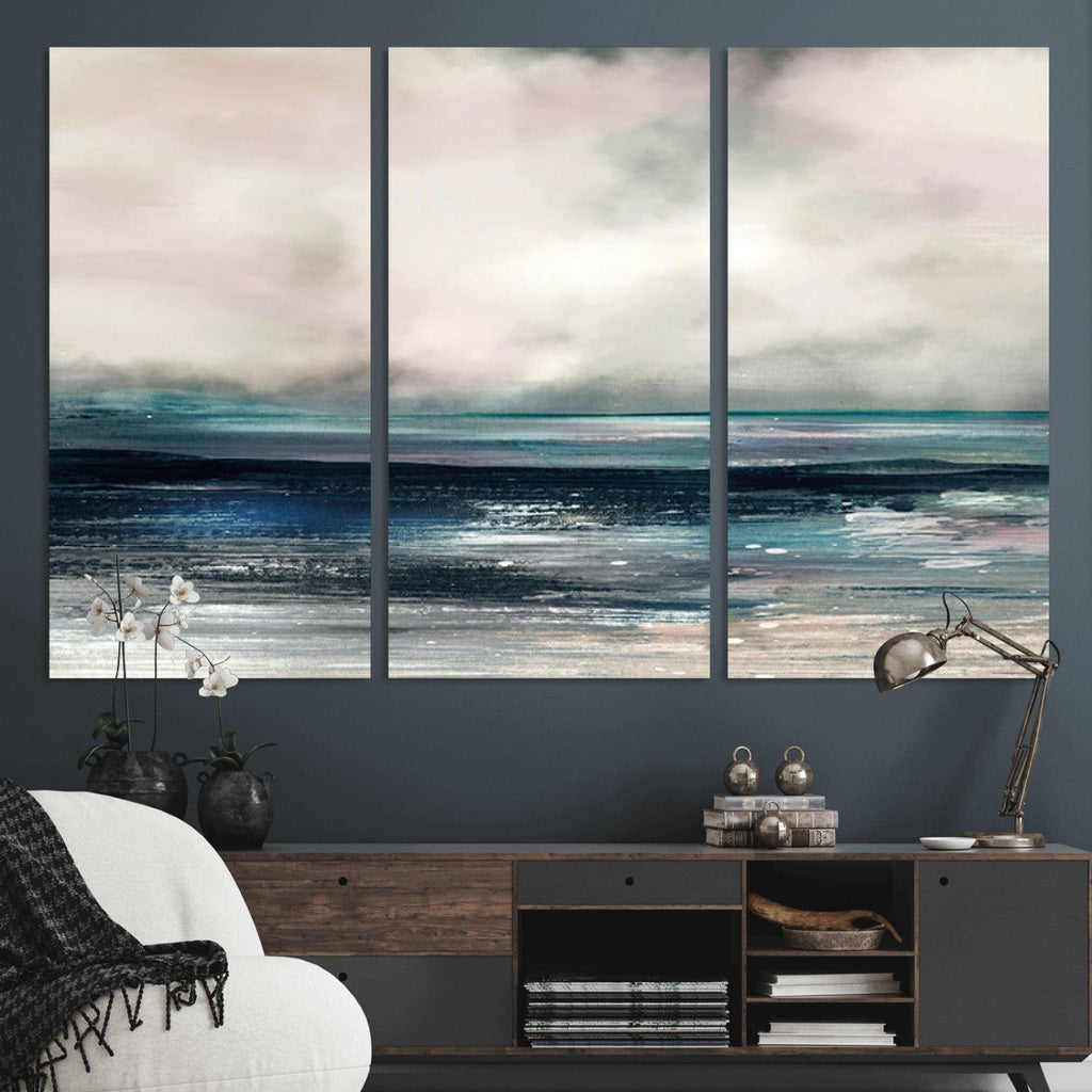 Contemporary Abstract Wall Art Canvas Print