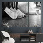 Ice Hockey Wall Art Canvas Print