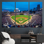 Target Field Stadium Wall Art Canvas Print, Minnesota Twins