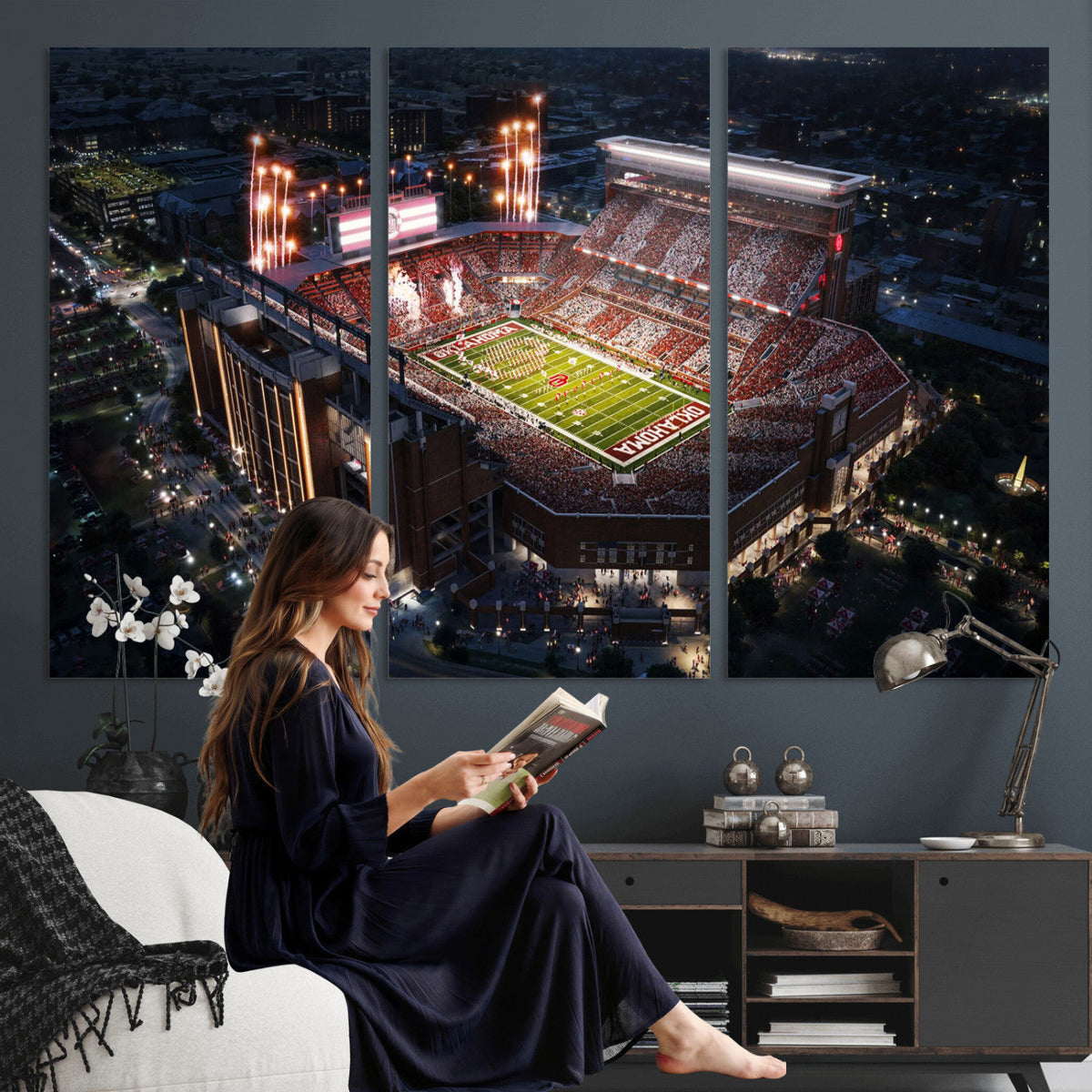 Oklahoma Memorial Stadium, Gaylord Memorial Stadium Wall Art