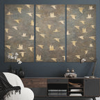 Abstract Birds Wall Art Canvas Print