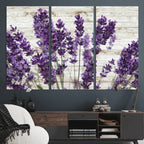 Lavender Herb Wall Art Canvas Print