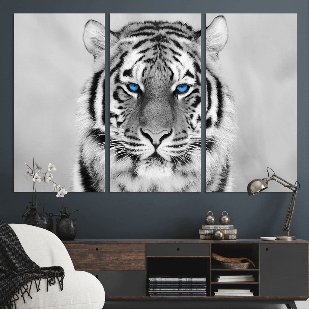 Tiger Canvas Artwork Wall Art Print
