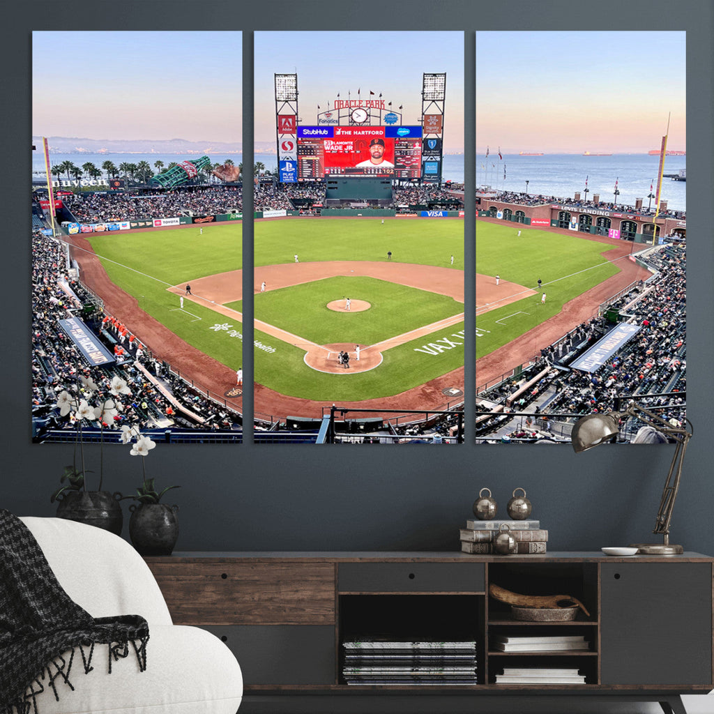 San Francisco Giants Baseball Team Print, Oracle Park