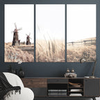 Farm Prints, Set of 6 Farmhouse Wall Art Canvas, Country House Decor