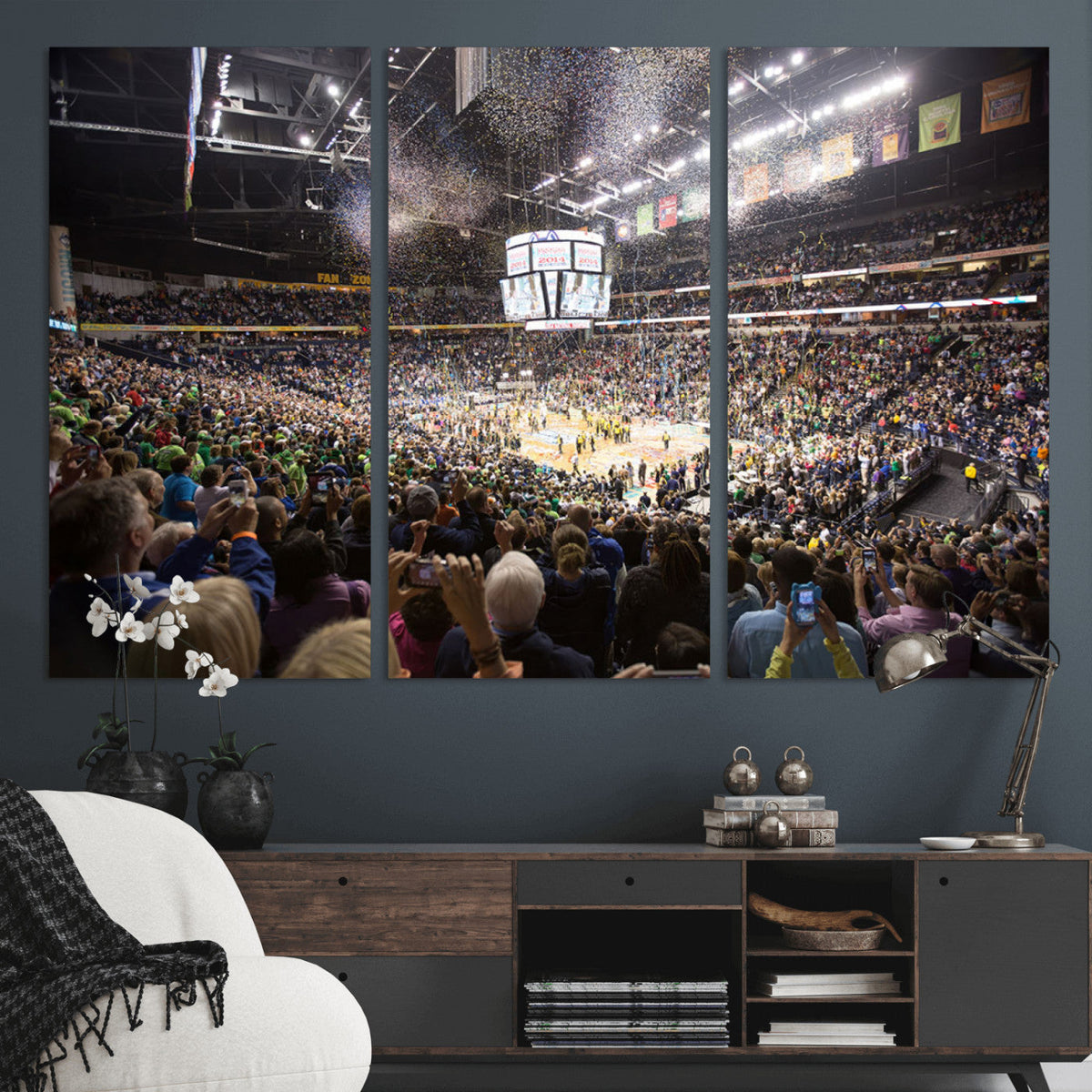 Bridgestone Arena Wall Art Canvas, Nashville Predators