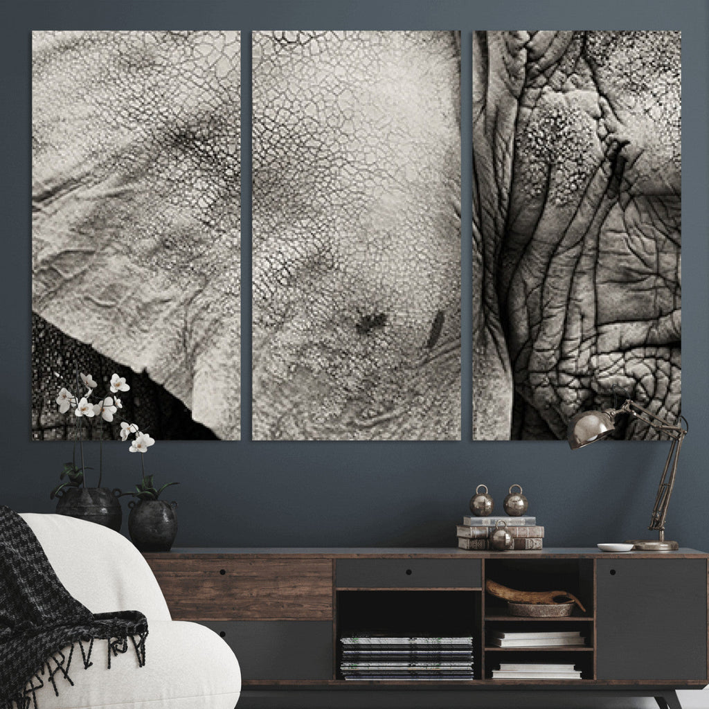 Elephant Wall Art Canvas Print