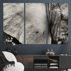 Elephant Wall Art Canvas Print