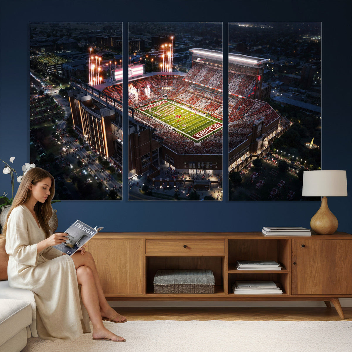 Oklahoma Memorial Stadium, Gaylord Memorial Stadium Wall Art