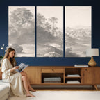 Van Poelenburch Landscape Canvas Wall Art | Dutch Golden Age