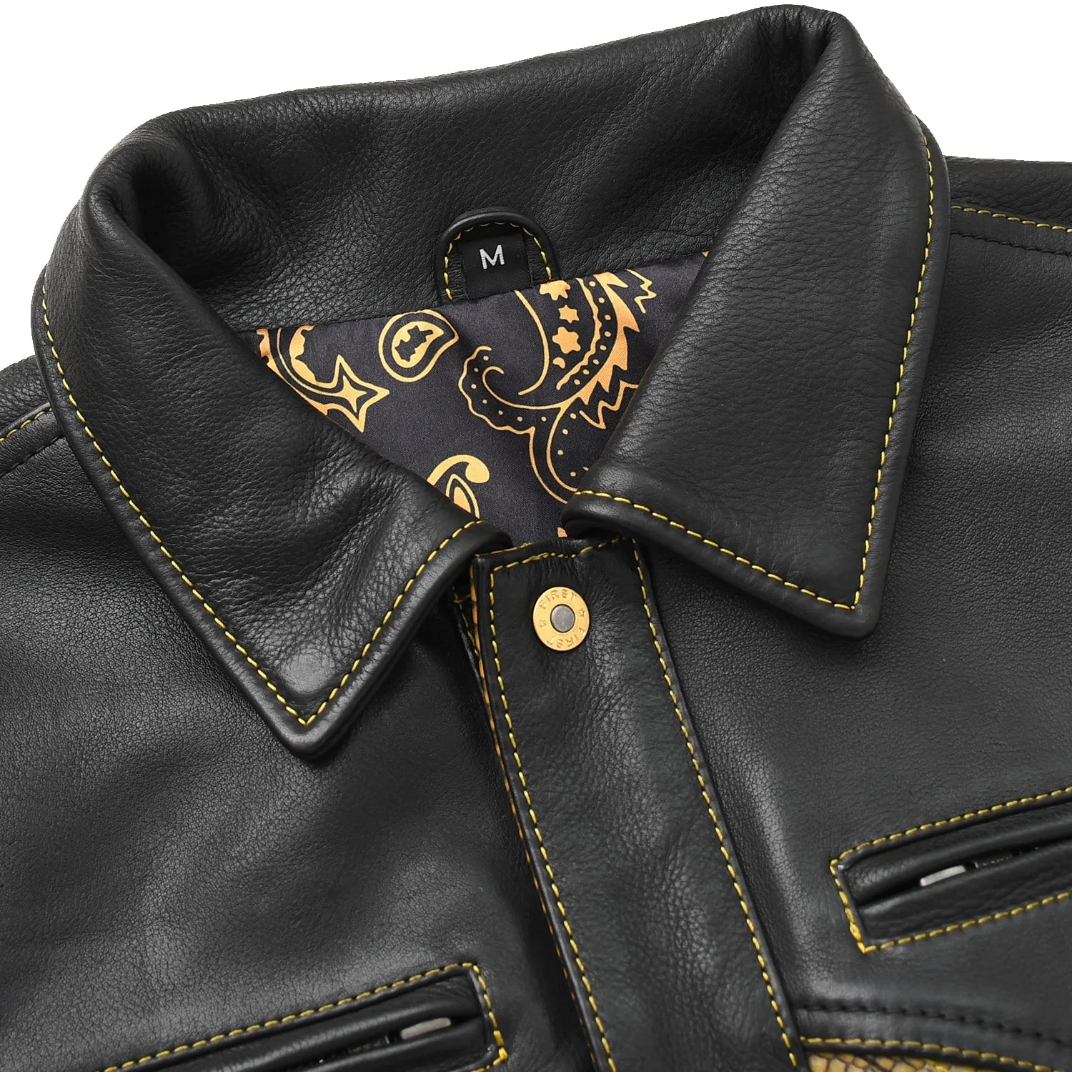 Kingsnake Men’s Motorcycle Leather Vest