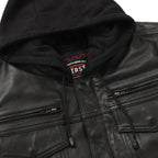 Nightstrike Men’s Motorcycle Leather Jacket