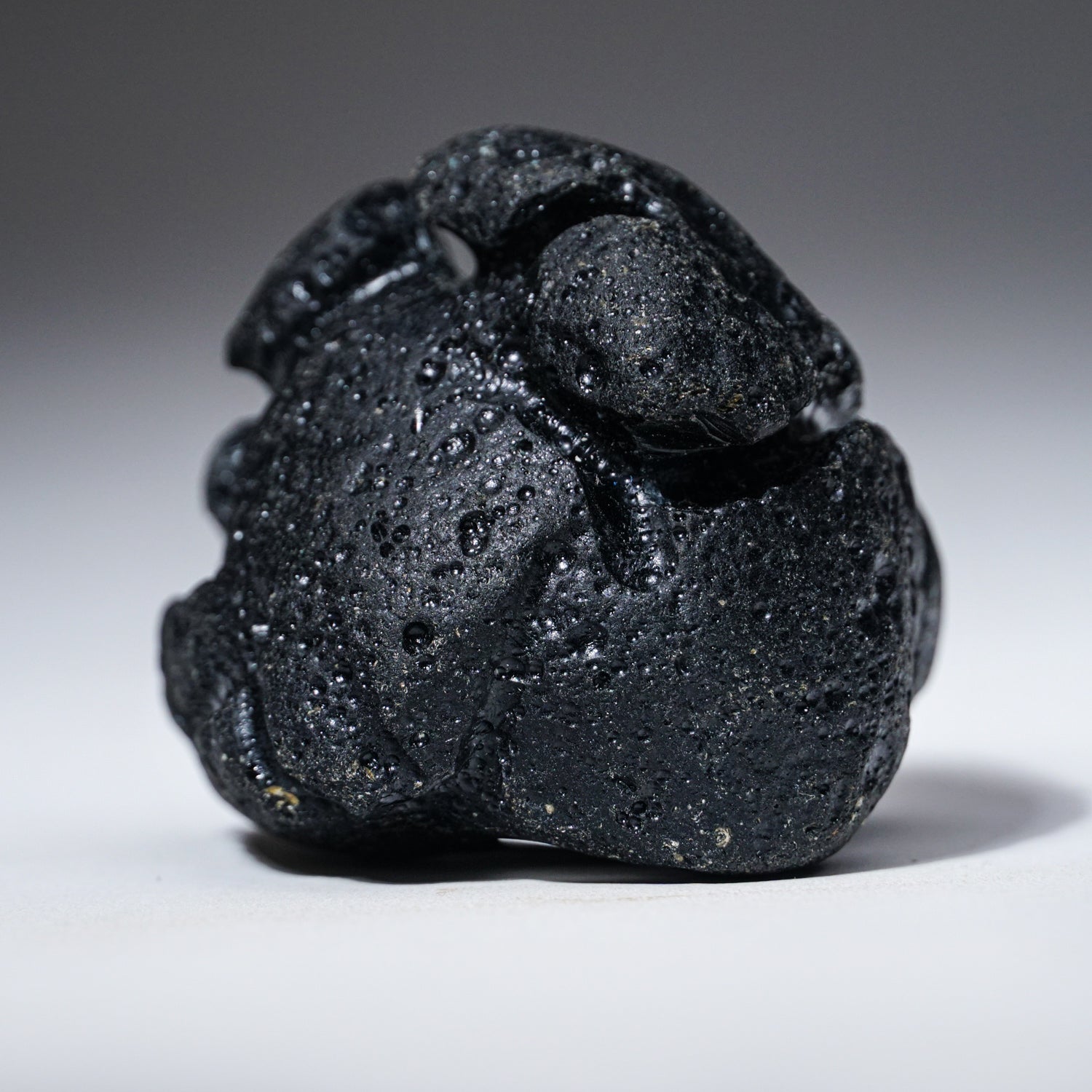 Genuine Indochinite Tektite in Display Case (38 grams)