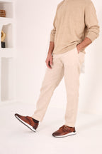 The Torino Tan Leather Men Sneaker
