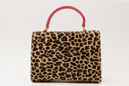 The Olbia Leopard Leather Handbag