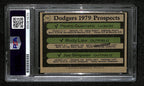 Guerrero/Law/Simpson Signed 1979 Topps Card #719 Dodgers PSA/DNA 184543