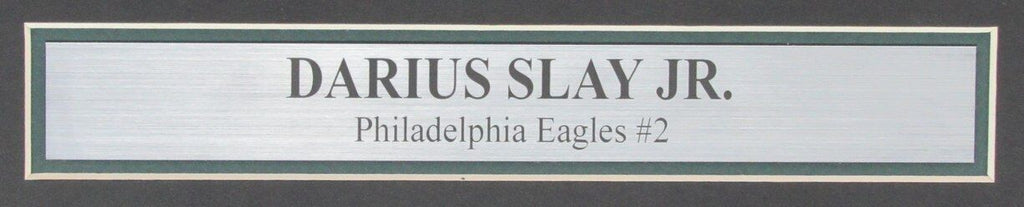 Darius Slay Autographed 11x14 Photo Philadelphia Eagles Framed PSA/DNA