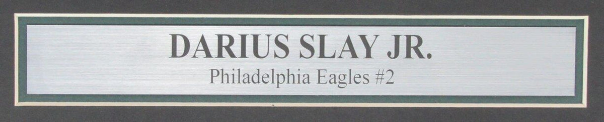 Darius Slay Autographed 11x14 Photo Philadelphia Eagles Framed PSA/DNA