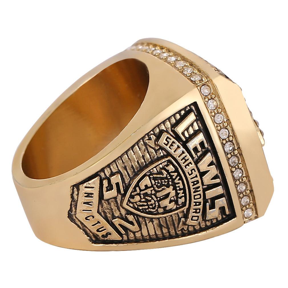 2001 & 2012 Baltimore Ravens  Super Bowl Championship Ring &Trophy Set