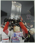 Geoff Jenkins Philadelphia Phillies Signed 8x10 Photo Inscr. 08 WSC 152755