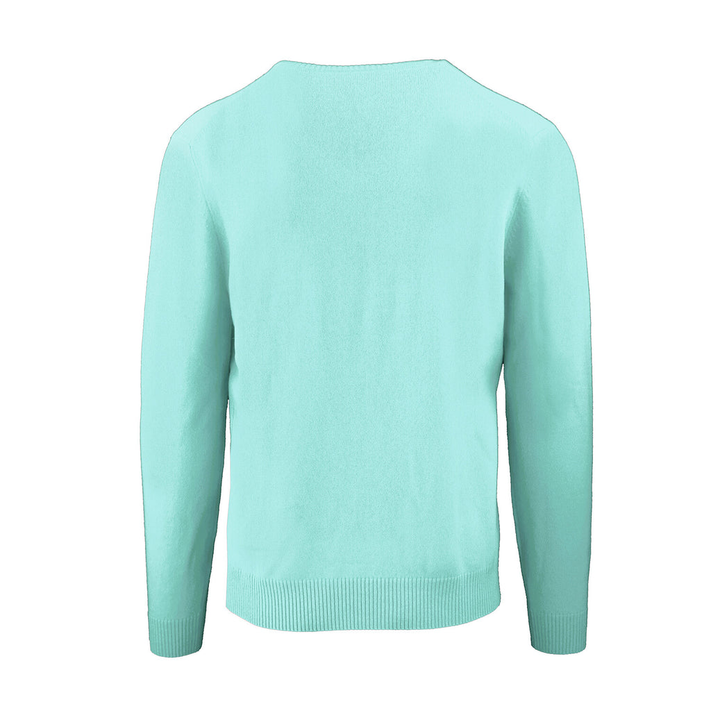 V-Neck Sweater // Green Tea