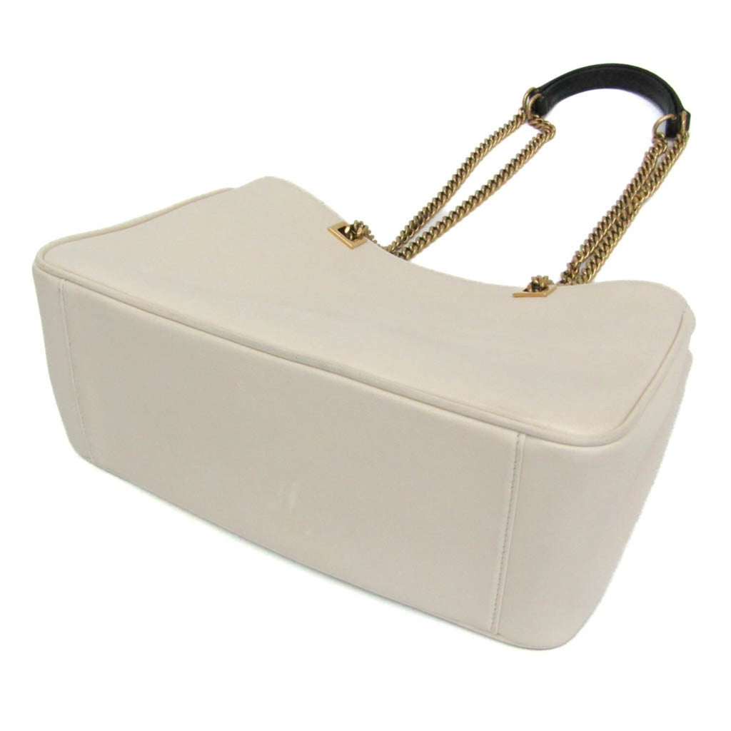 Valentino Garavani // Leather Viva Superstar Nappa Shoulder Bag // Black + Off-White // Pre-Owned