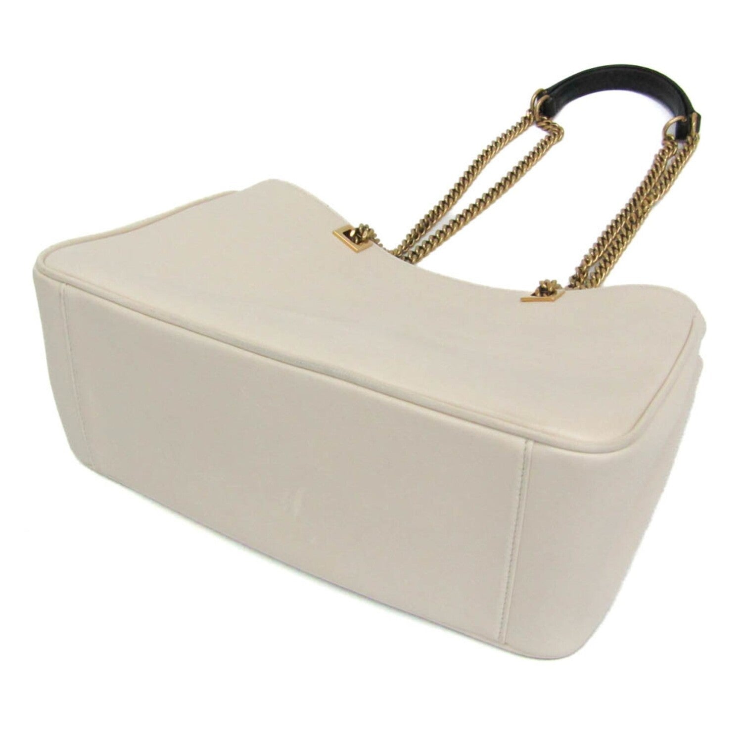 Valentino Garavani // Leather Viva Superstar Nappa Shoulder Bag // Black + Off-White // Pre-Owned