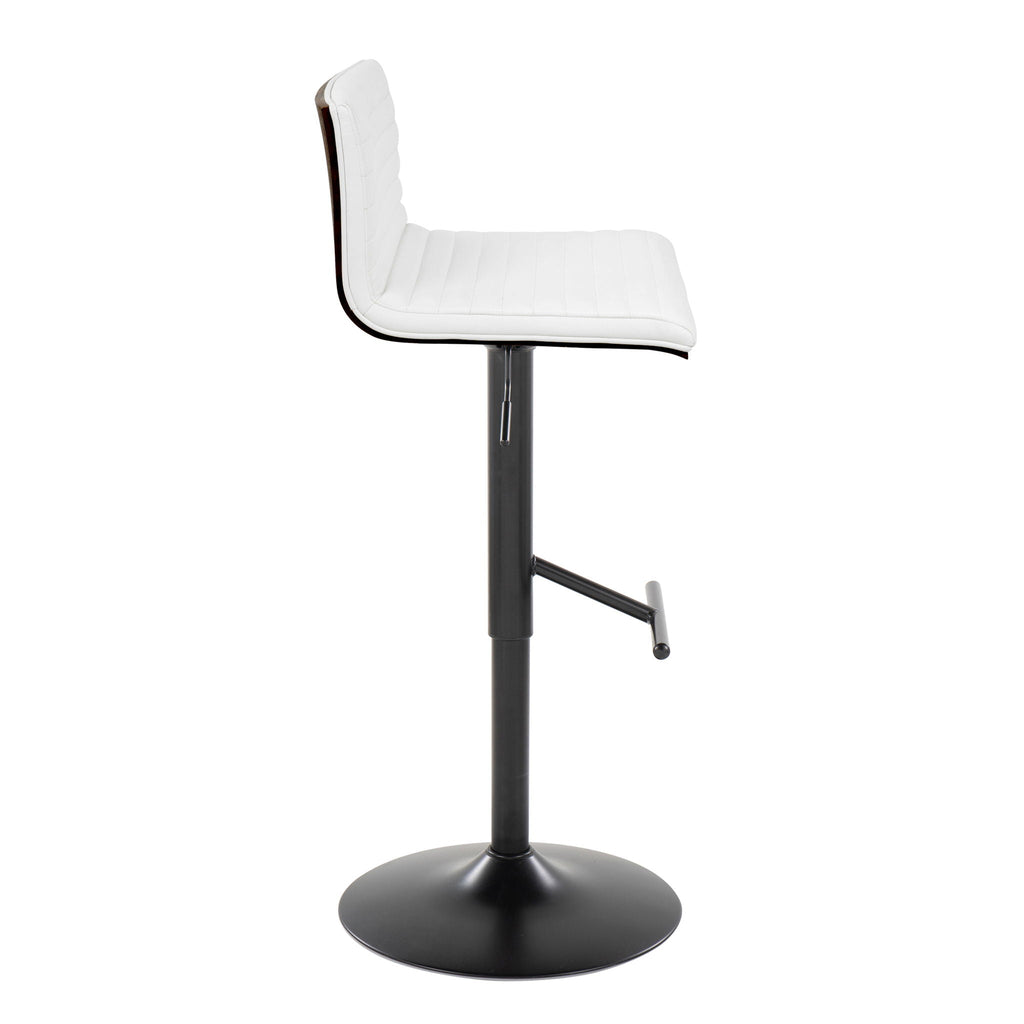 Mason - Contemporary Adjustable Barstool With Swivel (Set of 2)