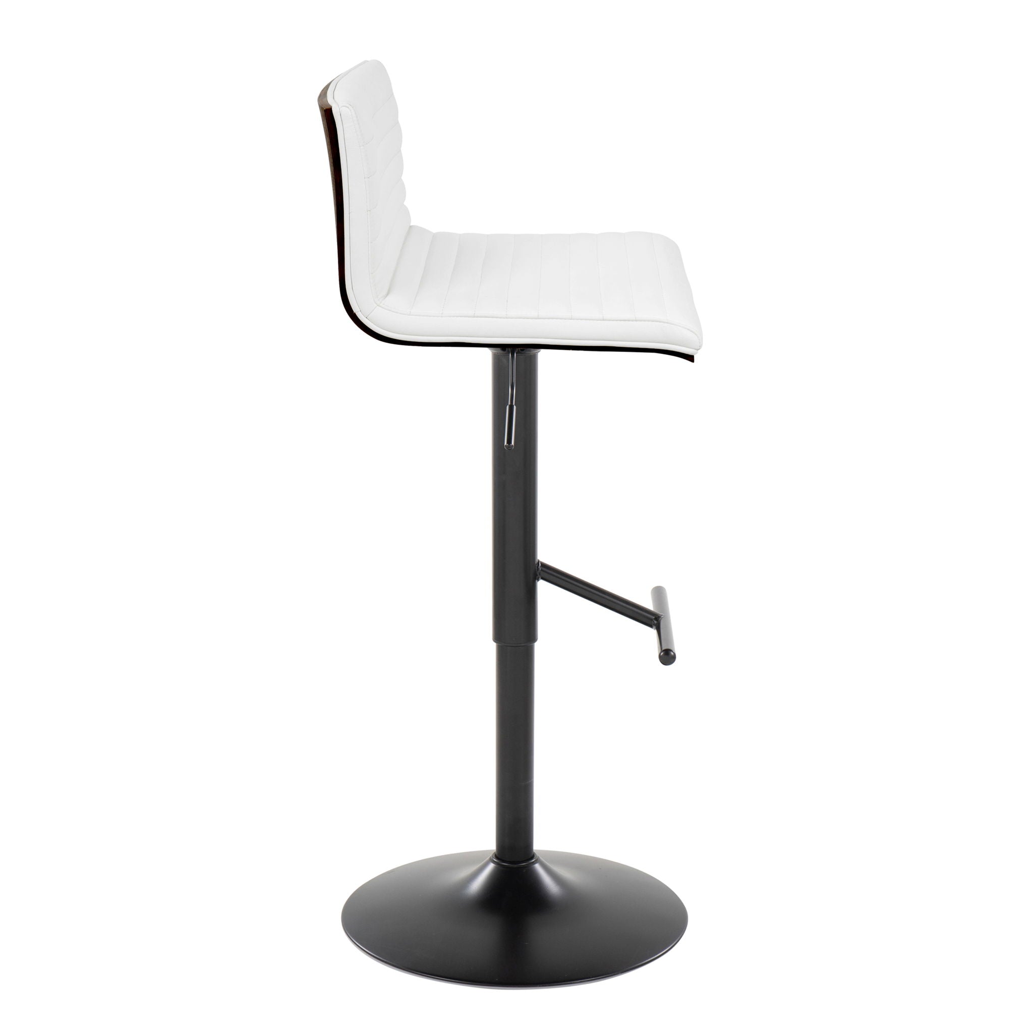 Mason - Contemporary Adjustable Barstool With Swivel (Set of 2)