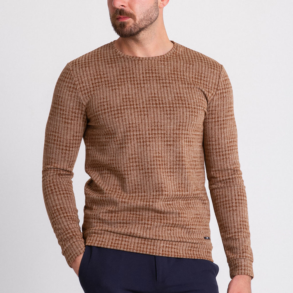 Chance Long Sleeve Shirt // Camel