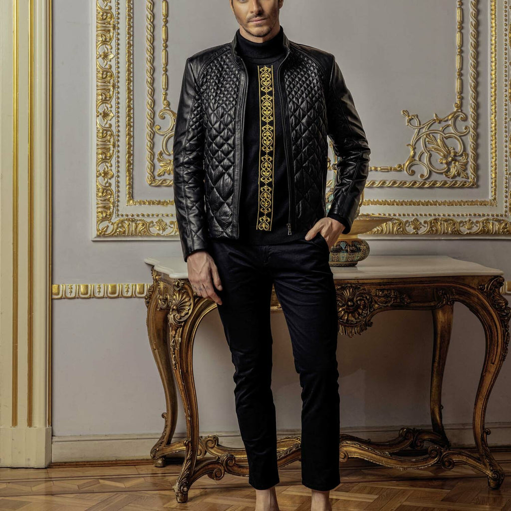 Quilted Jacket // Black