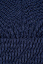 Navy Upcycled Cotton Watchcap