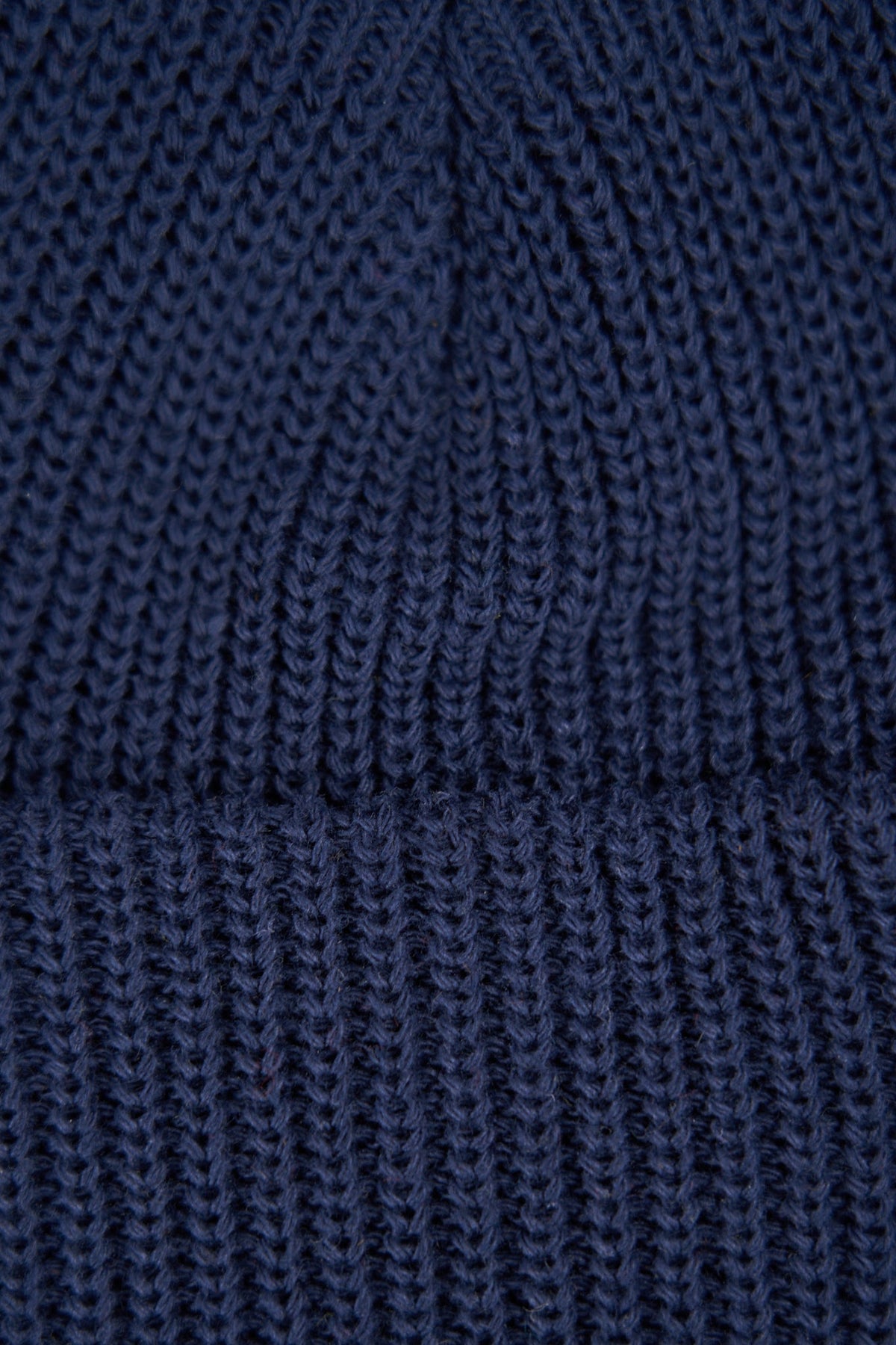 Navy Upcycled Cotton Watchcap