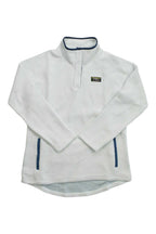 L.L.Bean Womens Tumbled Sherpa 1/4 Snap Pullover "M"