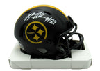 Marcus Allen Signed/Auto Steelers Eclipse Mini Football Helmet JSA 167372