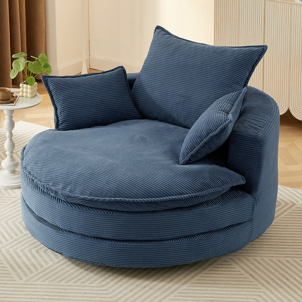 360° Swivel Accent Barrel Chair