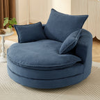 360° Swivel Accent Barrel Chair