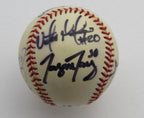 Cleveland Indians Team Autographed by 8 Players OAL Baseball 180625