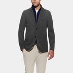 Lightweight Jersey Blazer // Charcoal
